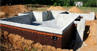 Фундамент под дом Рославль цена от 35851 руб.